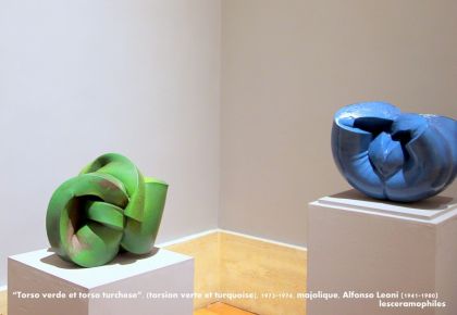Torso verde et truchese, 1973-74 majolique, Alfonso Leoni.JPG