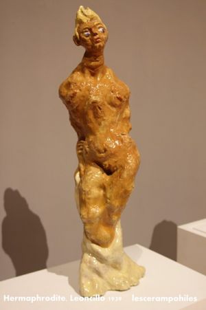 Hermaphrodite, terre cuite,  Leoncillo 1939, GNAM.JPG